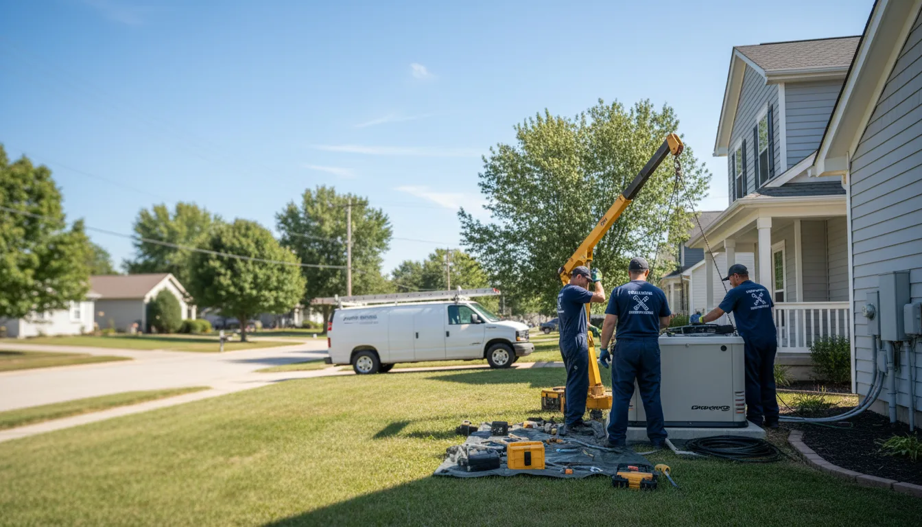 Generator Installation in Amber, OK near me
